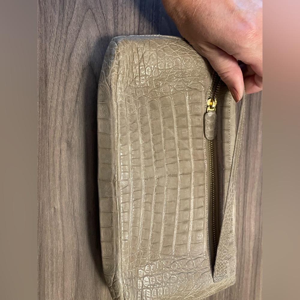 Grey clutch, brand new, never used